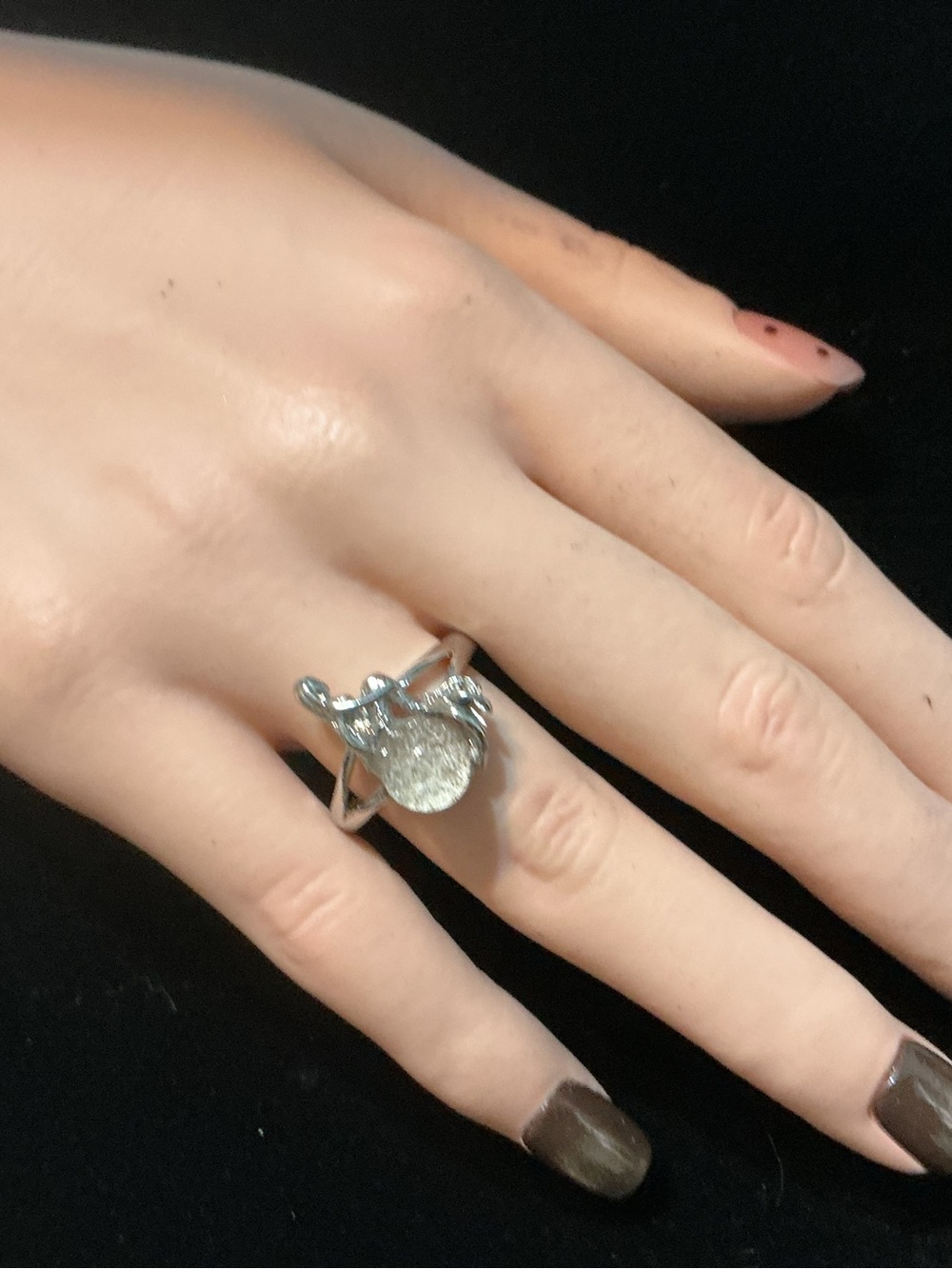 Adjust. Mermaid Garden Quartz ring
